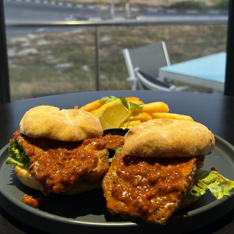Filling lunch served at Match Café in Muizenberg